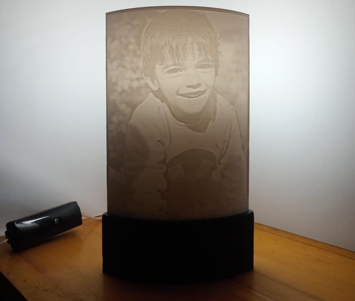 Lampara Personalizada Con Foto